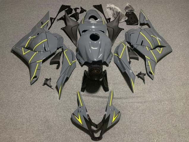 Comprare Carena Moto Honda CBR600RR 2009-2012 - Grigio Nardo Scuro Giallo