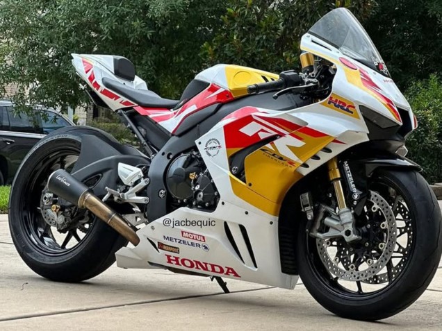 Comprare Carena Moto Honda CBR1000RR-R 2020-2023 - Bianco Rosso Oro Motul HRC