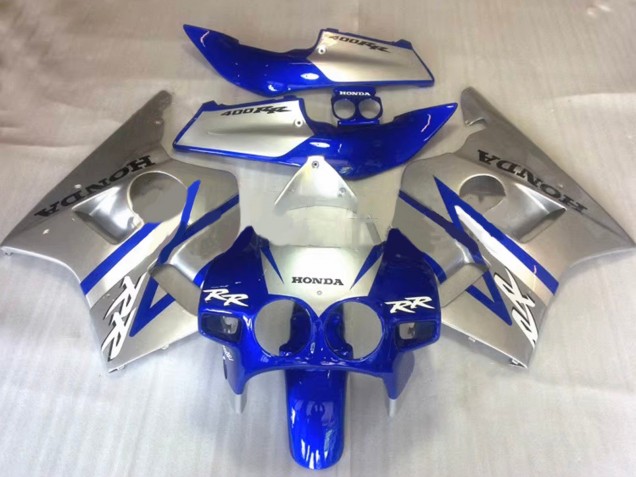 Comprare Carena Moto Honda CBR400RR NC23 1987-1989 - Argento Blu