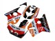 Comprare Carena Moto Honda CBR400RR NC23 1987-1989 - Arancia Bianco Rosso Nero Lucido Repsol HRC
