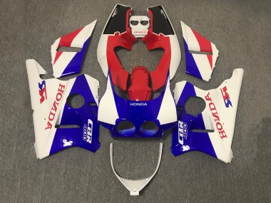 Comprare Carena Moto Honda CBR400RR NC23 1987-1989 - Bianco Rosso Blu