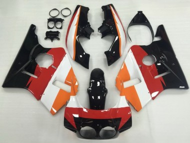 Comprare Carena Moto Honda CBR400RR NC23 1987-1989 - Arancia Bianco Rosso Nero Lucido