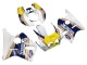 Comprare Carena Moto Honda CBR400RR NC23 1987-1989 - Bianco Giallo Blu Rothmans