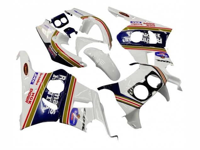 Comprare Carena Moto Honda CBR400RR NC29 1990-1999 - Bianco Oro Rosso Blu Scuro Rothmans