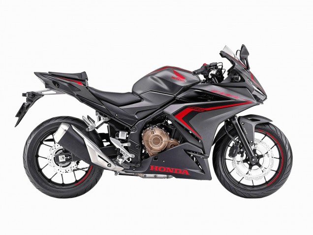 Comprare Carena Moto Honda CBR400R 2022 - Nero Opaco Rosso