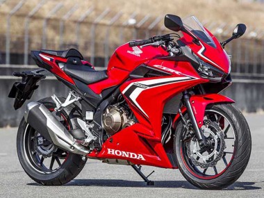 Comprare Carena Moto Honda CBR400R 2022 - Rosso Bianco Nero Lucido Banda
