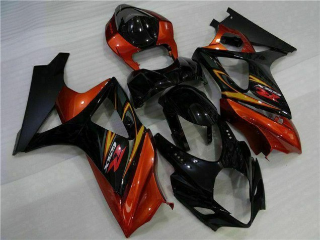 Comprare Carena Moto Suzuki GSXR 1000 2007-2008 - Nero Arancia