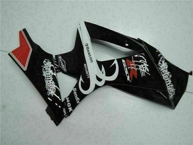 Comprare Carena Moto Suzuki GSXR 1000 2007-2008 - Nero Lucido Rosso Bianco