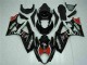 Comprare Carena Moto Suzuki GSXR 1000 2007-2008 - Nero Lucido Rosso Bianco