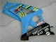 Comprare Kit Carena Moto Suzuki GSXR 1000 2007-2008 - Blu Oro Nero Rizla