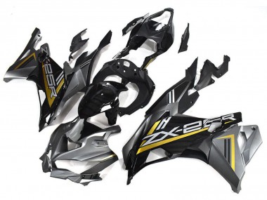 Comprare Carena Moto Kawasaki ZX25R ZX-25R 2019-2025 - Grigio Oro Nero Lucido