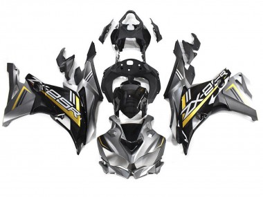 Comprare Carena Moto Kawasaki ZX25R ZX-25R 2019-2025 - Grigio Oro Nero Lucido