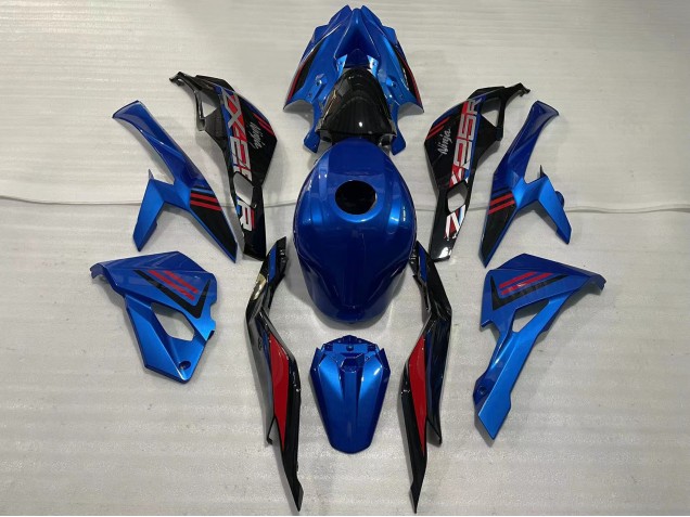 Comprare Carena Moto Kawasaki ZX25R ZX-25R 2019-2025 - Blu Rosso Grigio