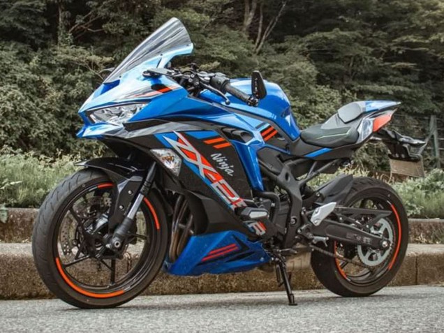 Comprare Carena Moto Kawasaki ZX25R ZX-25R 2019-2025 - Blu Rosso Grigio