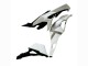 Comprare Carena Moto Kawasaki ZX25R ZX-25R 2019-2025 - Bianco Argento Verde Nero Trick Star