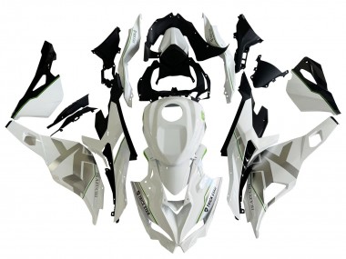 Comprare Carena Moto Kawasaki ZX25R ZX-25R 2019-2025 - Bianco Argento Verde Nero Trick Star