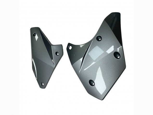 Comprare Carena Moto Kawasaki Ninja H2 2015-2022 - Argento Nero Fibra di Carbonio