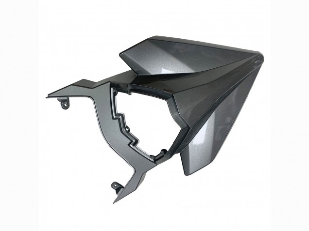 Comprare Carena Moto Kawasaki Ninja H2 2015-2022 - Argento Nero Fibra di Carbonio