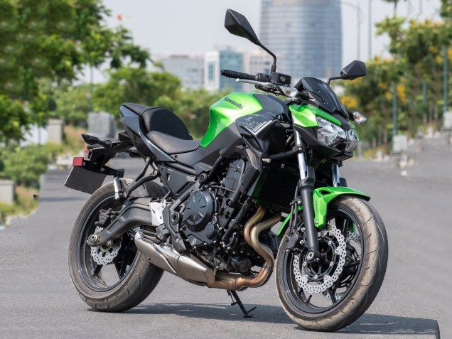 Comprare Carena Moto Kawasaki Ninja Z650 2020-2023 - Verde Nero