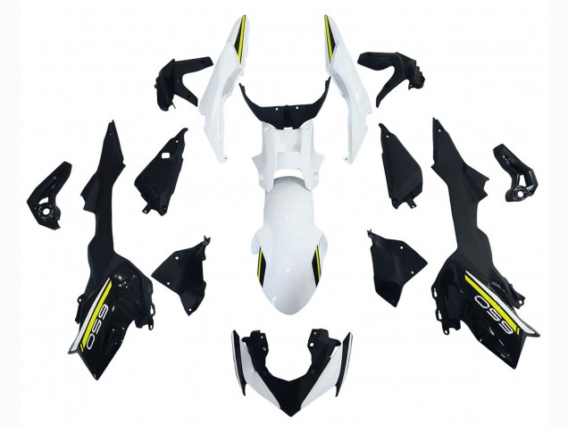 Comprare Carena Moto Kawasaki Ninja Z650 2020-2023 - Bianco Nero Verde
