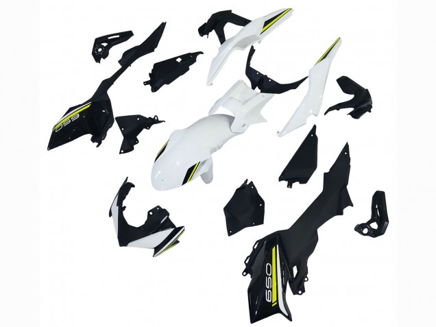 Comprare Carena Moto Kawasaki Ninja Z650 2020-2023 - Bianco Nero Verde