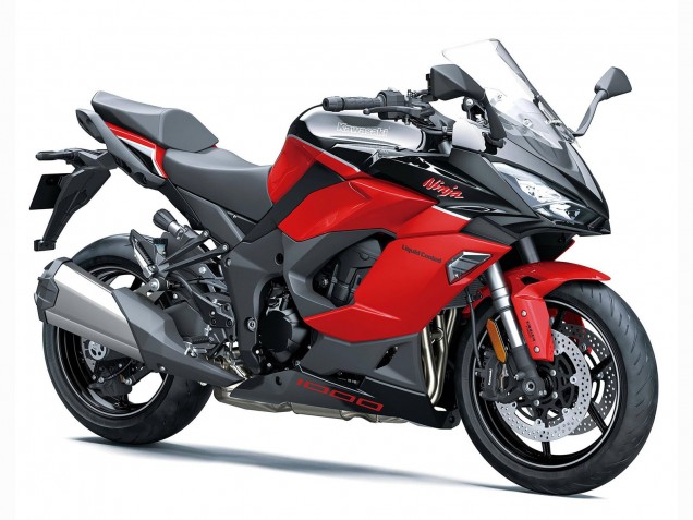 Comprare Carena Moto Kawasaki Z1000SX 2020-2025 - Nero Rosso Ninja