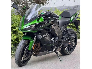 Comprare Carena Moto Kawasaki Z1000SX 2020-2025 - Nero Grigio Verde Ninja