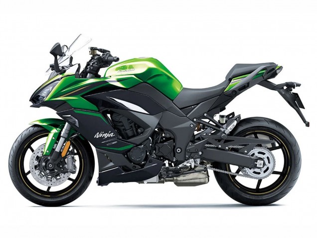Comprare Carena Moto Kawasaki Z1000SX 2020-2025 - Nero Verde Ninja