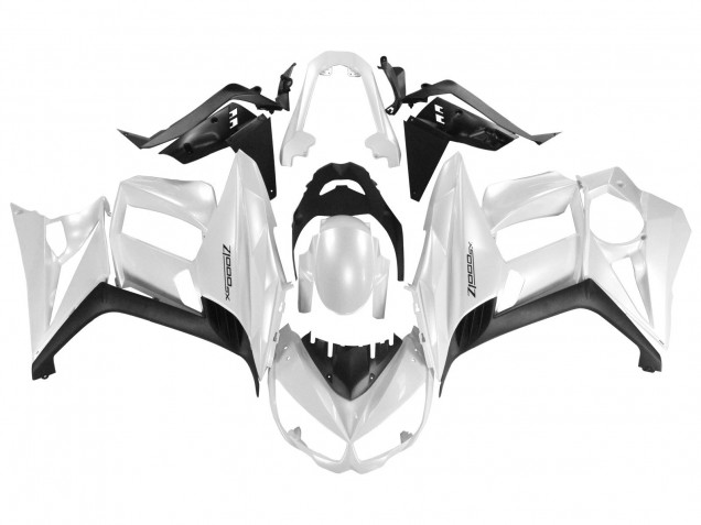 Comprare Carena Moto Kawasaki Z1000SX 2010-2016 - Bianco Perla Nero