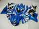 Comprare Kit Carena Moto Suzuki GSXR 1000 2009-2016 - Blu Verde Bianco