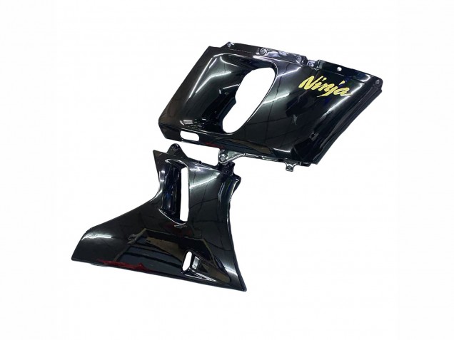 Comprare Carena Moto Kawasaki ZZR600 1998-2003 - Nero Lucido Oro Ninja