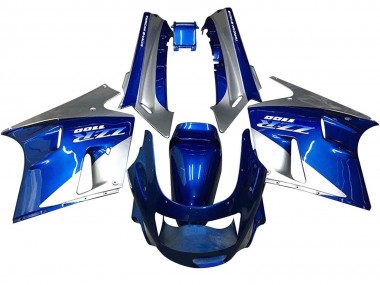 Comprare Carena Moto Kawasaki ZZR1100 1990-1992 - Blu Bianco Grigio