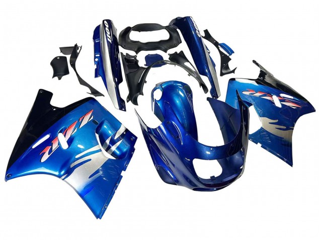 Comprare Carena Moto Kawasaki ZZR1100 1993-2003 - Blu Argento Nero
