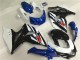 Comprare Kit Carena Moto Completo Suzuki GSXR 1000 2009-2016 - Bianco Blu Nero