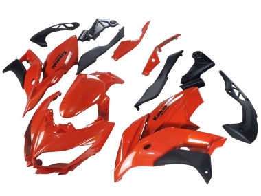 Comprare Carena Moto Kawasaki Versys 650 2015-2021 - Rosso Nero Opaco