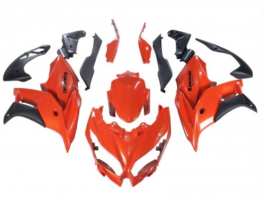 Comprare Carena Moto Kawasaki Versys 650 2015-2021 - Rosso Nero Opaco