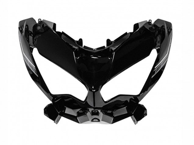 Comprare Carene Moto Kawasaki Versys 650 2021-2024 - Nero Lucido Bianco
