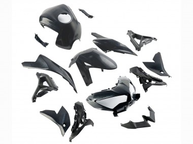Comprare Carena Moto Kawasaki Versys 650 2022-2025 - Nero Lucido