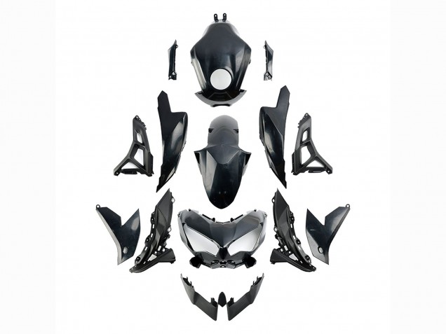 Comprare Carena Moto Kawasaki Versys 650 2022-2025 - Nero Lucido