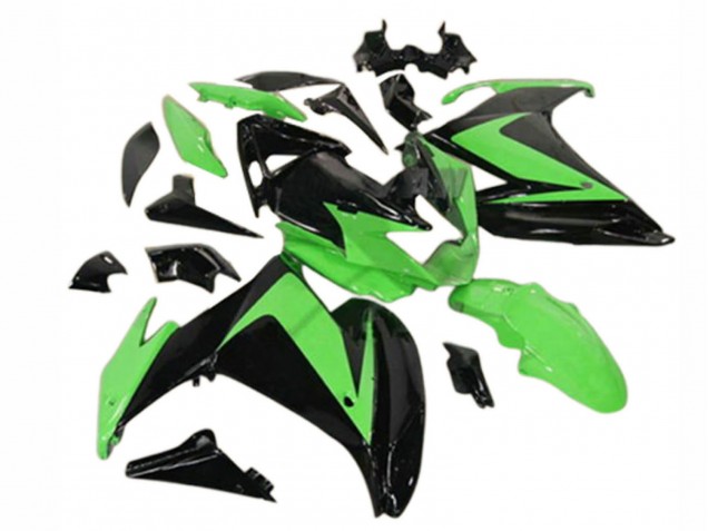 Comprare Carena Moto Yamaha FZ6R 2009-2015 - Nero Lucido Verde