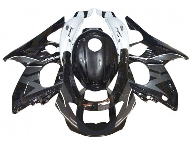 Comprare Carena Moto Yamaha YZF600R Thundercat 1996-2007 - Nero Lucido Grigio Bianco