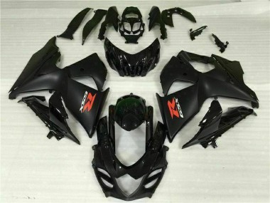 Comprare Carena Moto Suzuki GSXR 1000 2009-2016 - Nero Lucido Nero Opaco