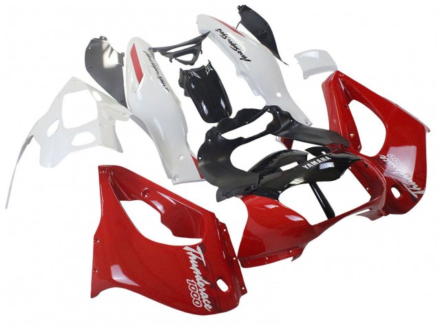 Comprare Carena Moto Yamaha YZF 1000R Thunderace 1997-2007 - Rosso Nero Bianco Thunderace