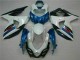 Comprare Kit Carena ABS Suzuki GSXR 1000 2009-2016 - Bianco Blu Nero