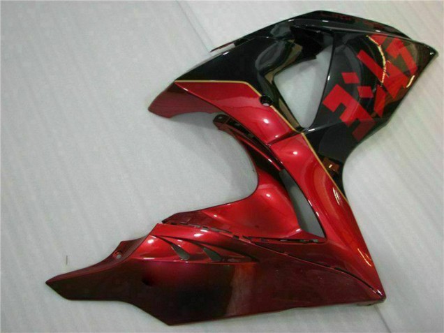 Comprare Carena Moto Suzuki GSXR 1000 2009-2016 - Rosso Nero Lucido