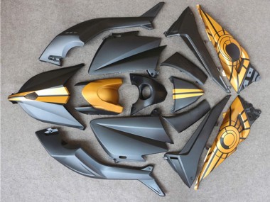 Comprare Carena Moto Yamaha TMAX530 2012-2014 - Nero Opaco Oro