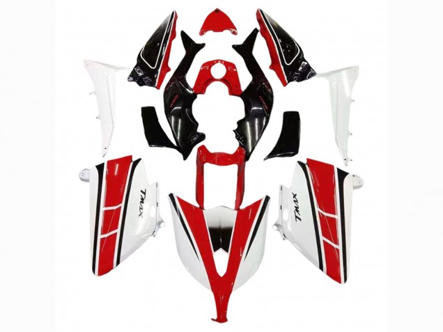 Comprare Carena Moto Yamaha TMAX530 2012-2014 - Rosso Bianco Nero