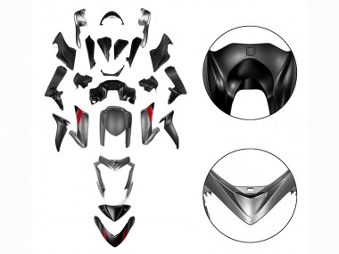 Comprare Carena Moto Suzuki GSX-S 1000 2015-2020 - Nero Grigio