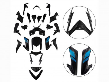 Comprare Carena Moto Suzuki GSX-S 1000 2015-2020 - Nero Blu