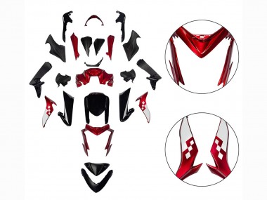Comprare Carena Moto Suzuki GSX-S 1000 2015-2020 - Rosso Nero